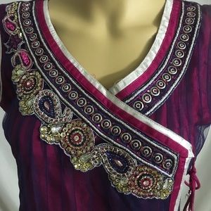 💕Indian /Pakistani Punjabi dress w/embroidery💕